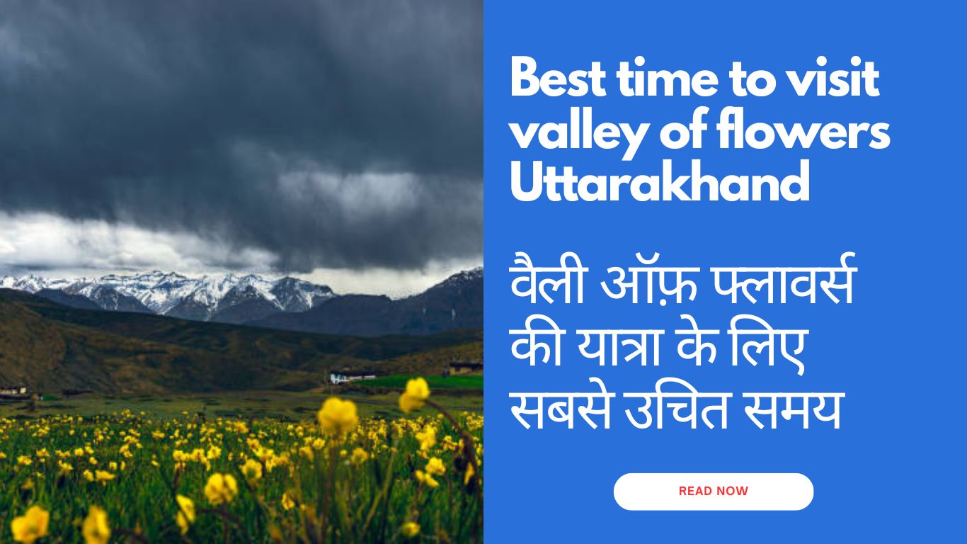 Best time to Visit Valley of Flowers Uttarakhand